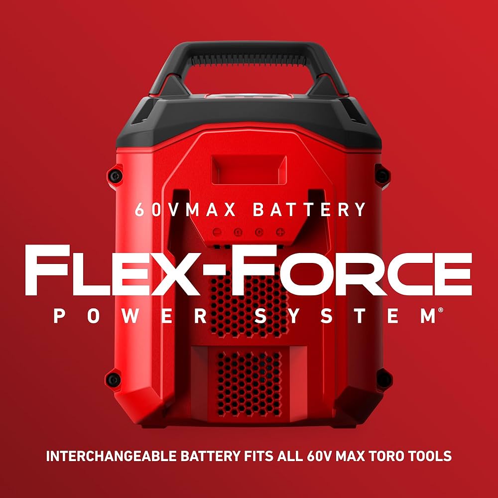 Amazon.com : Toro 60V MAX* Flex-Force 5.0Ah Lithium-Ion